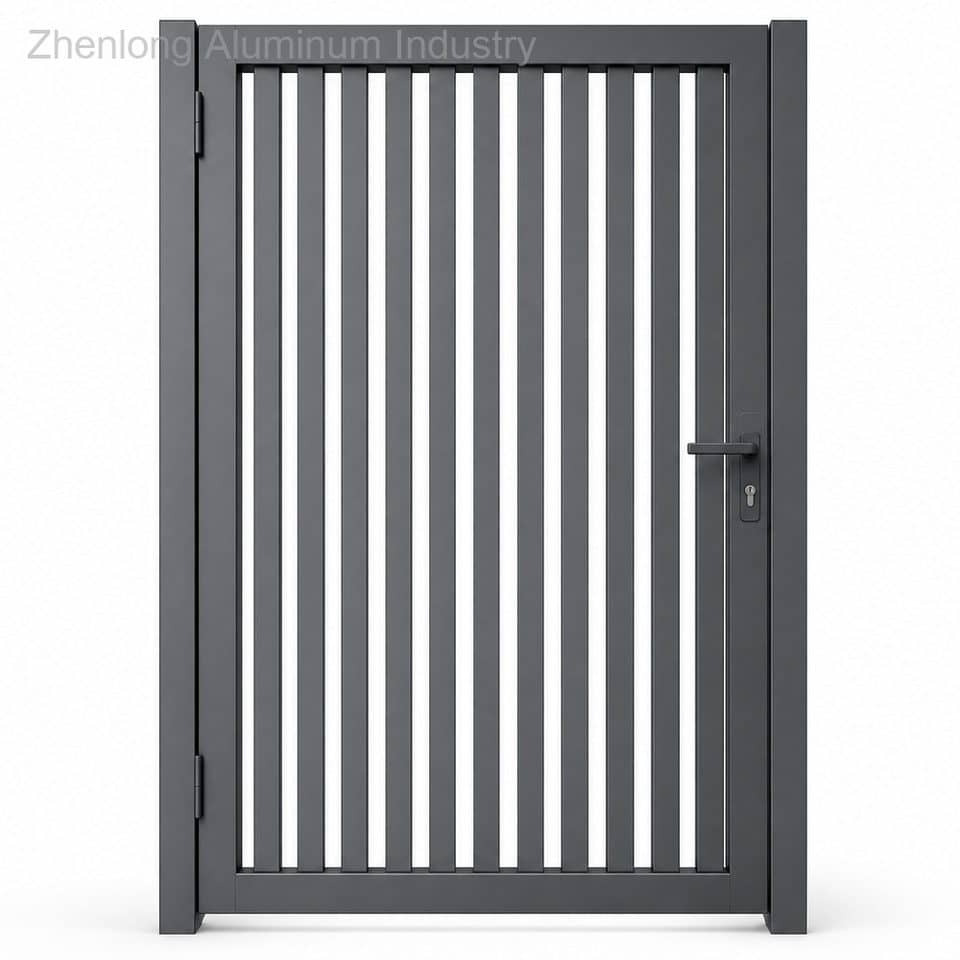Luxury Reinforced Villa Yard Entrance Door Custom Single Swing for Luxury Home